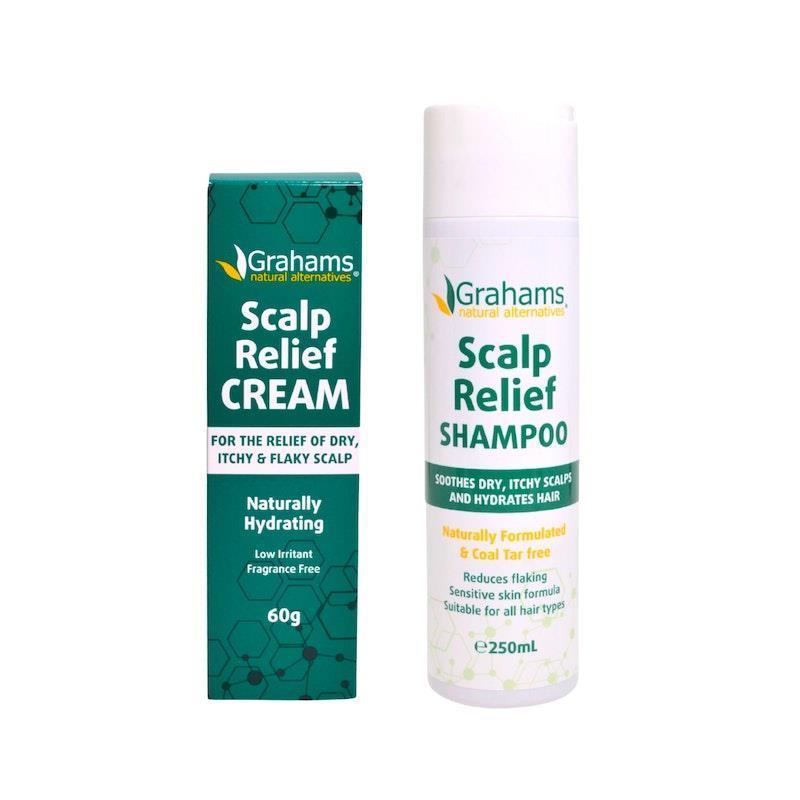 Buy Grahams Natural Dandruff Relief Pack Scalp Cream 60g / Scalp Relief