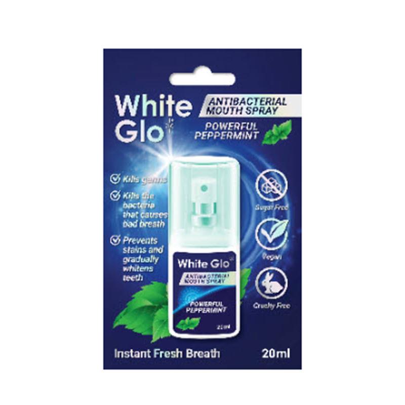 Buy White Glo Fresh Breath Mouth Spray Peppermint 20ml Online at Chemist Warehouse®