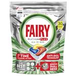 Fairy AutoDish Tablets Platinum Plus Lemon 30 Pack