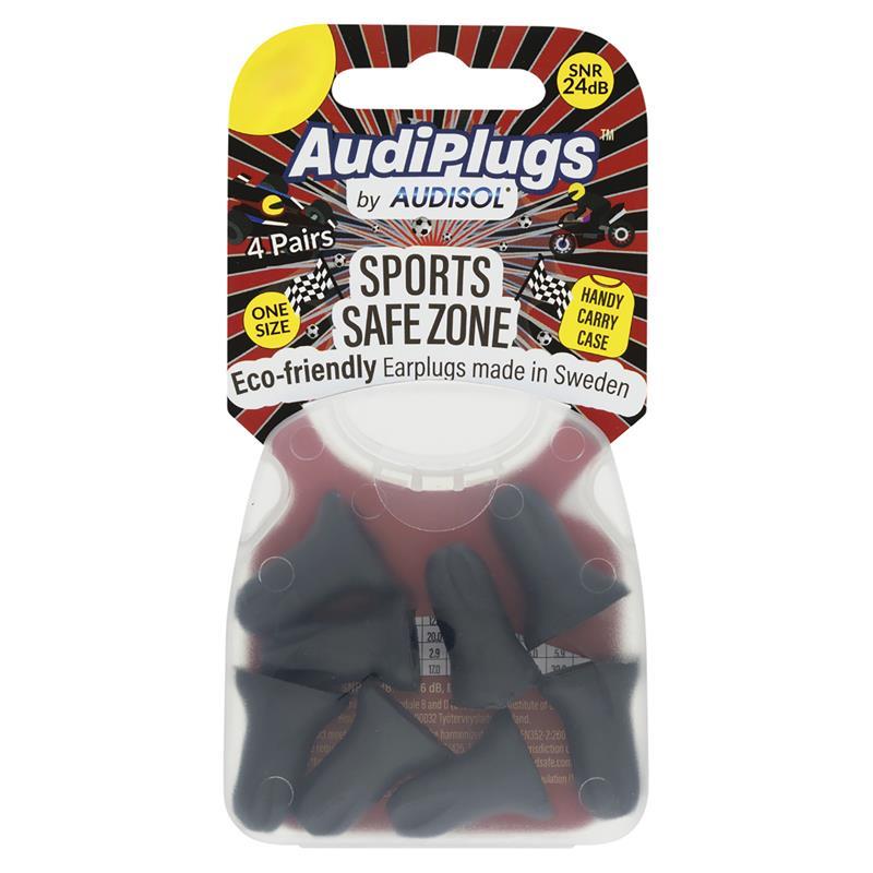 Audiplugs Sports Safe Zone 4 Pairs