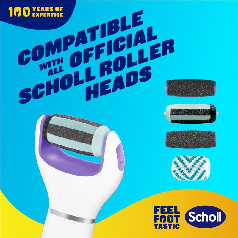 Buy Scholl Expert Care 2 in 1 Electronic Foot File System Online at Chemist  Warehouse®
