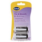Scholl Expert Care 2 in 1 Electronic Foot File System Refill