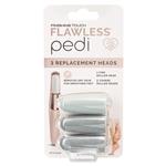 Flawless Finishing Touch Pedi Replacement Heads 3 Pack
