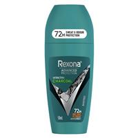 Buy Rexona for Men Antiperspirant Deodorant Roll On Charcoal Detox 50ml