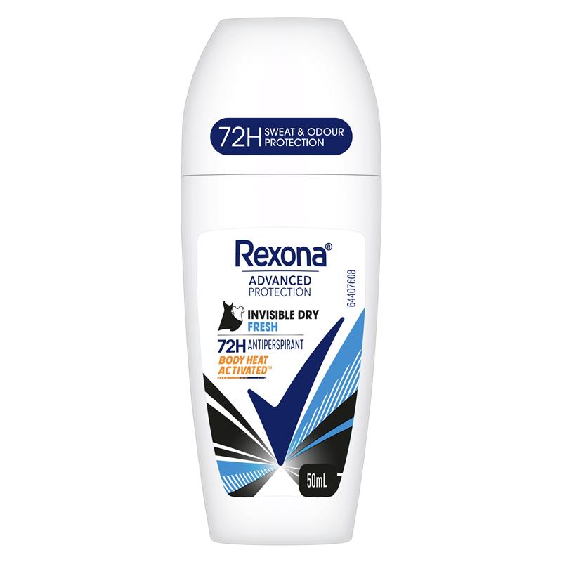 Buy Rexona for Women Antiperspirant Deodorant Roll On Invisible Dry ...