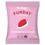 Funday Strawberry & Cream Flavoured Gummies 50g