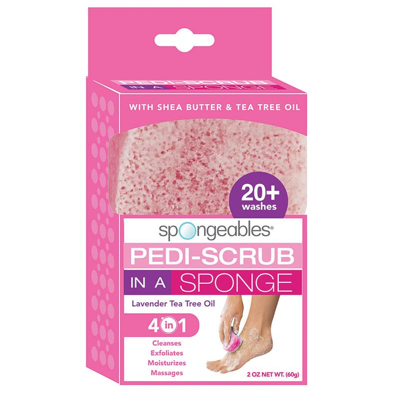 Pedi-Scrub In A Sponge Foot Buffer 20+