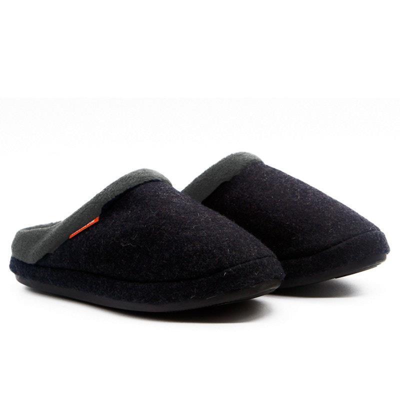 Buy Archline Slippers Slip-On Arch Support Comfort Charcoal Marl Size ...