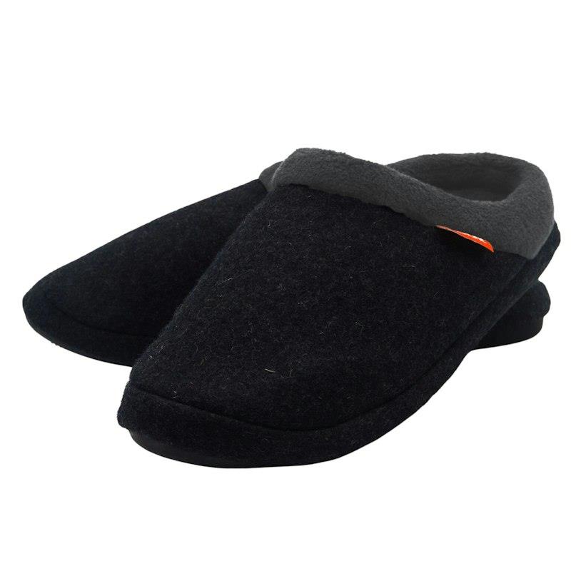 Buy Archline Slippers Slip-On Arch Support Comfort Charcoal Marl Size ...