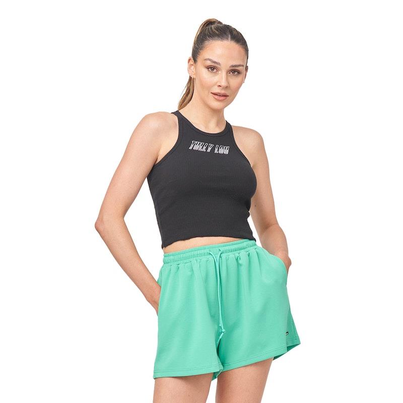 Tully Lou Ribbed Tank Black S product image