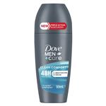 Dove for Men Antiperspirant Deodorant Roll On Clean Comfort 50ml