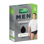 Depend Men Washable Incontinence Underwear Large