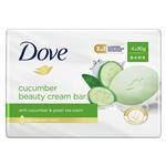 Dove Beauty Bar Cucumber 4 x 90g