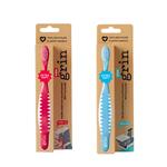 Grin Recycled Kids Toothbrush Pink & Blue