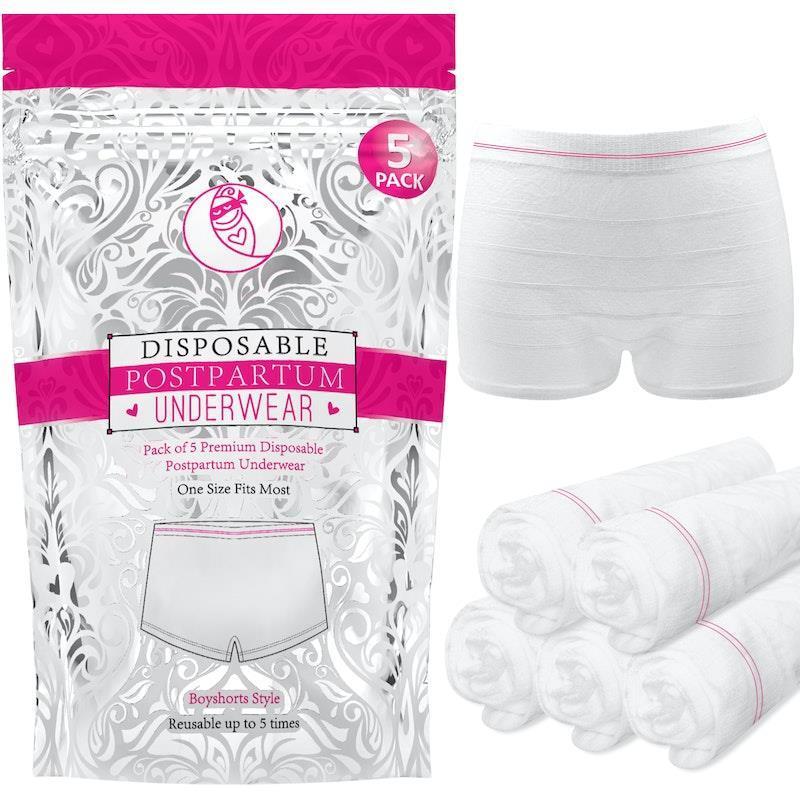 Washable Mesh Pants 4 Pack Disposable Postpartum Underwear