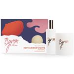 Byron Hot Summer Nights Xmas Candle 160g & Room Spray 50ml Gift Set