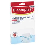 Elastoplast Waterproof Dressing 3XL 10x15cm 5 Dressings