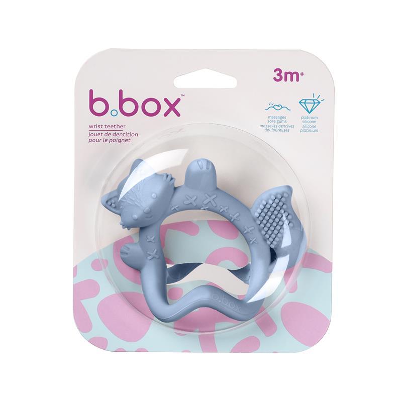 B.Box Wrist Teether Lullaby Blue product image