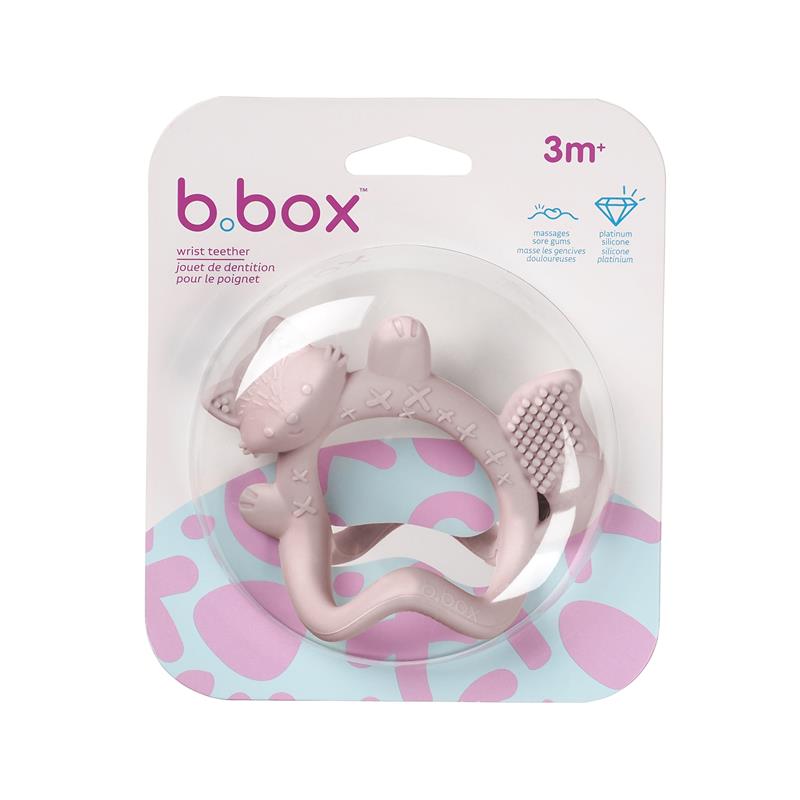 B.Box Wrist Teether Blush