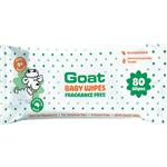 Goat Baby Wipes Fragrance Free 80 pack