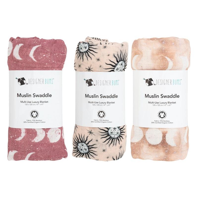 Designer discount bums swaddle