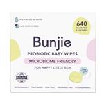 Bunjie Baby Wipes 8x80 Wipes Exclusive Size