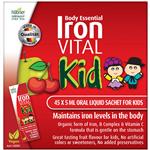 Body Essential Iron Vital Kid 45x5mL Oral Liquid Sachets