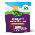 Raffertys Garden 12+ Months Mixed Berry Yoghurt Buttons 28g