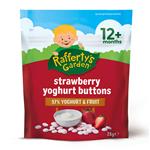 Raffertys Garden 12+ Months Strawberry Yoghurt Buttons Baby 28g