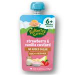 Raffertys Garden 6+ Months Strawberry & Vanilla Custard 120g