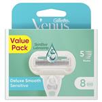 Gillette Venus Deluxe Smooth Sensitive Refills 8 Pack