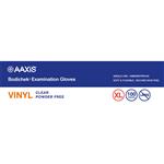 Bodichek Vinyl Disposable Gloves Powder Free XL 100 Pack 