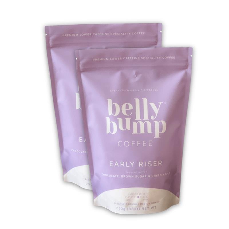 BellyBump Coffee Early Riser Whole Bean 2 x 250g product image