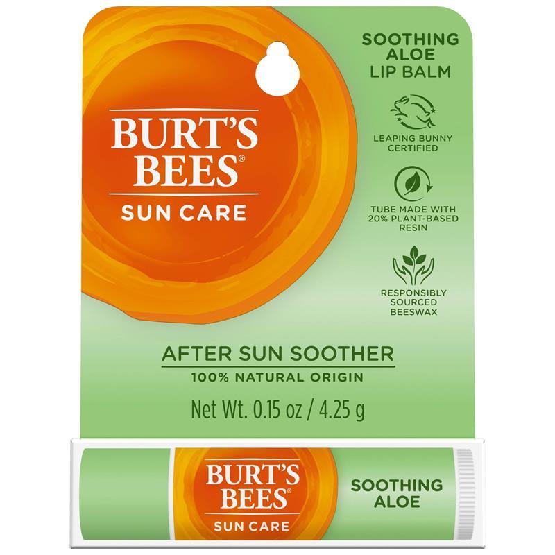 Buy Burts Bees Lip Balm Aloe After Sun Soother 4.25g Online at Chemist  Warehouse®