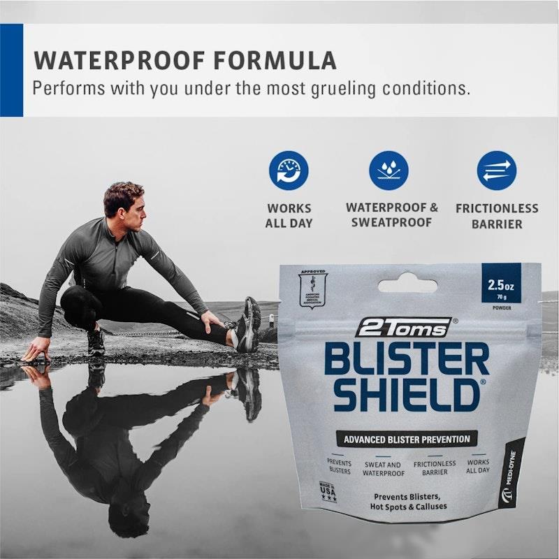 Buy 2Toms Blistershield 70g Bag for Blister Prevention One Size Online