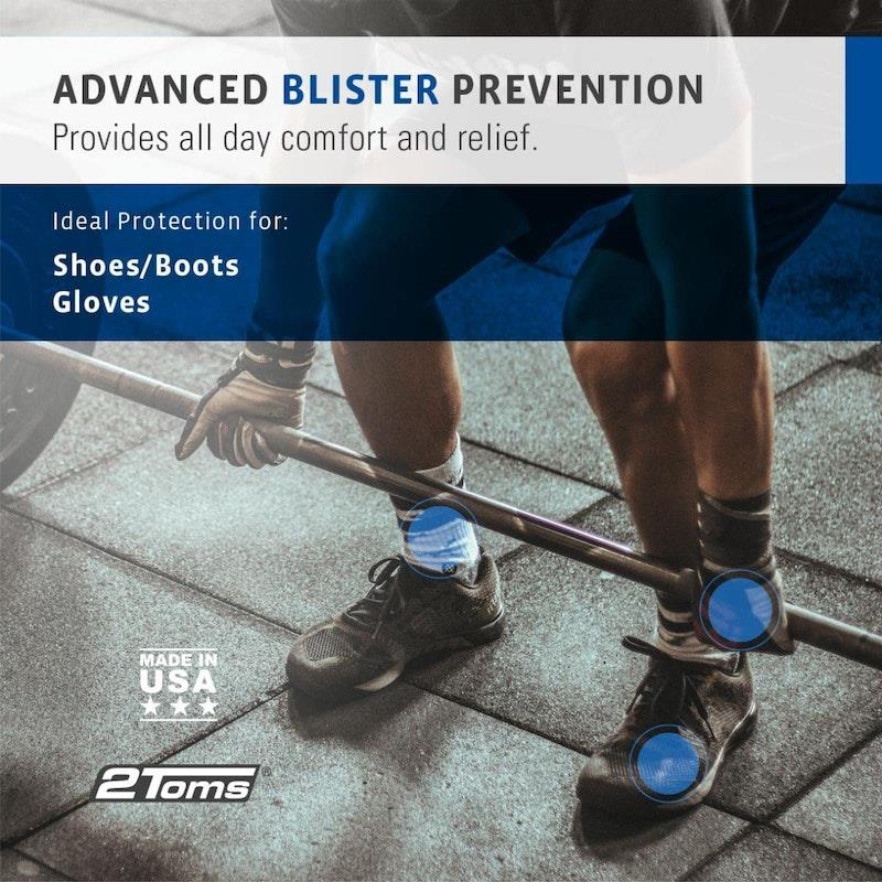 Buy 2Toms Blistershield 70g Bag for Blister Prevention One Size Online