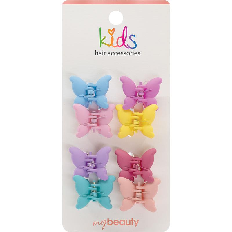 Buy My Beauty Kids Hair Accessories Mini Butterfly Claw Clips 8 Pack