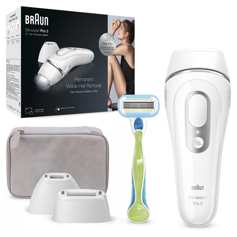 Buy Braun Silk-Expert Pro 3 IPL Hair Removal Device PL3133 Online Only  Online at Chemist Warehouse®