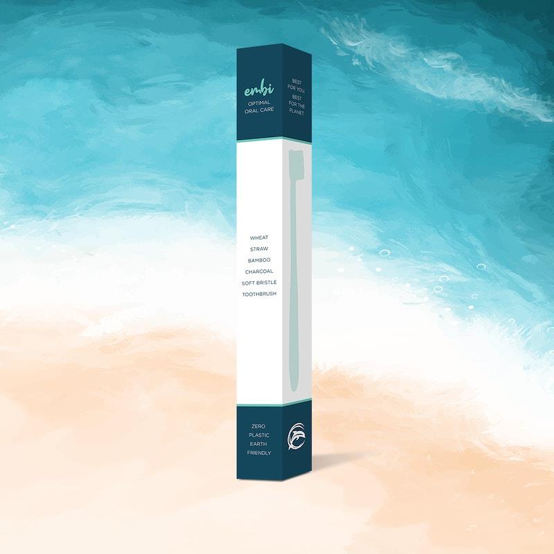 Buy embi OOC Edge Tongue Scraper, Toothbrush and Dental Case Bundle