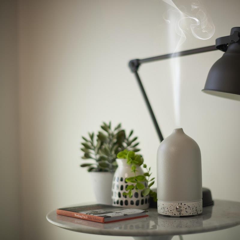 Buy Ellia Pure Aroma Diffuser Ceramic & Terrazzo Grey Online at Chemist ...