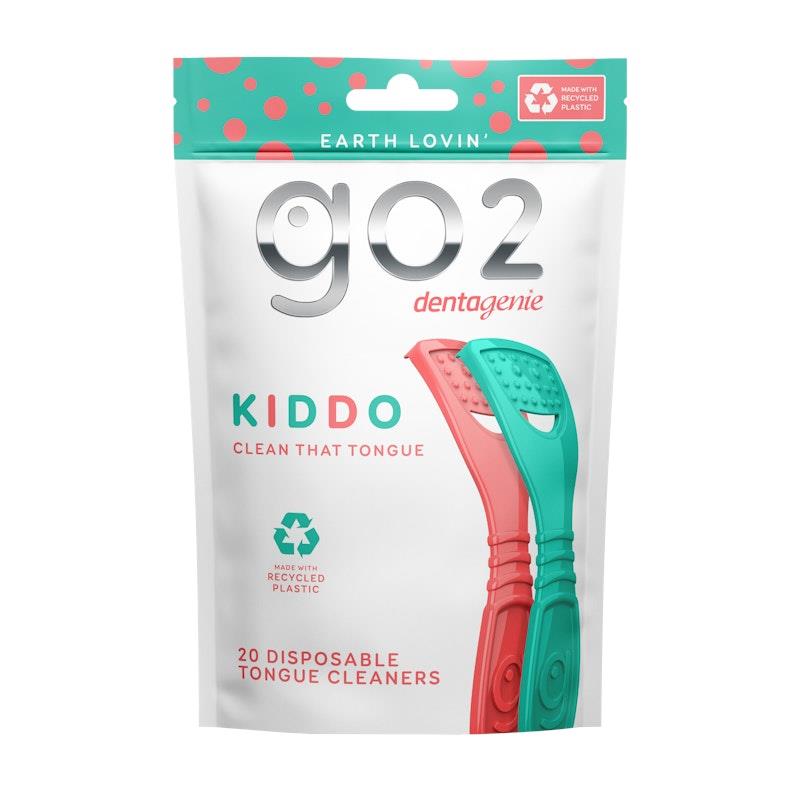 Buy GO2 Dentagenie Kiddo Tongue Cleaners 20pk Online at Chemist Warehouse®
