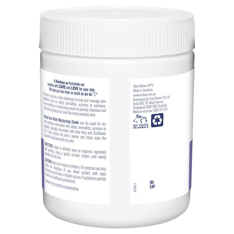 Buy Kenkay Extra Relief Moisturising Cream 500g Online at Chemist