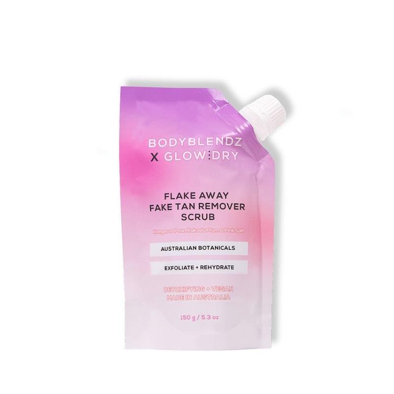 GlowDry - Flake Away Fake Tan Remover Scrub 150g