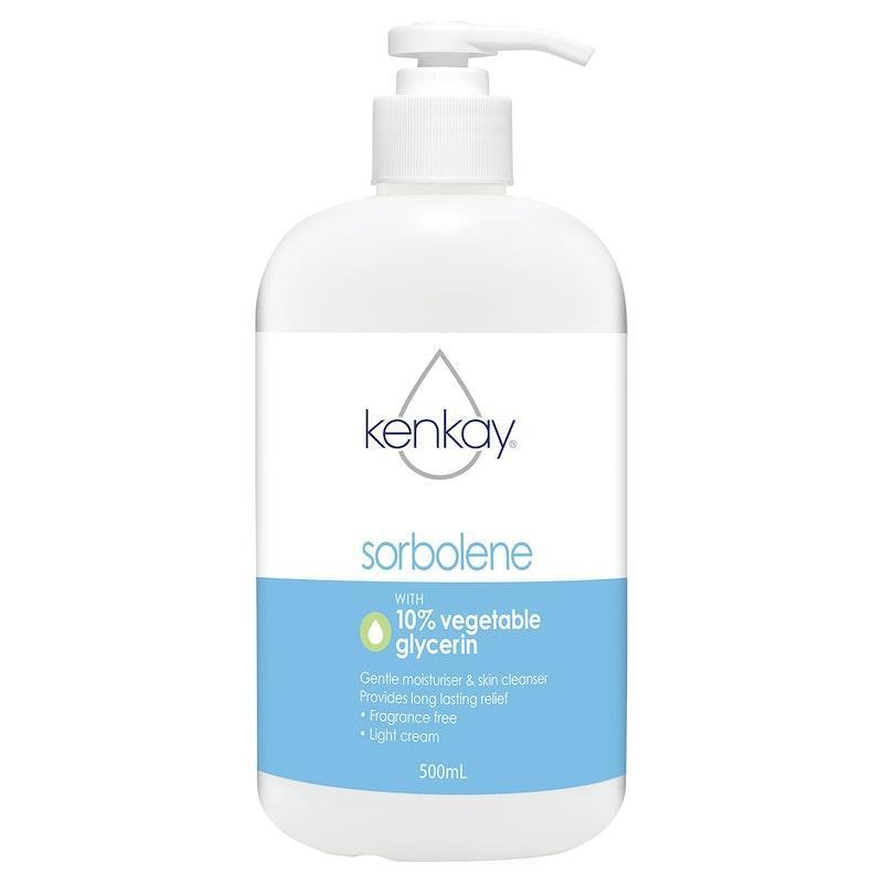 Buy Kenkay Sorbolene with 10 Vegetable Glycerin 500ml Online at