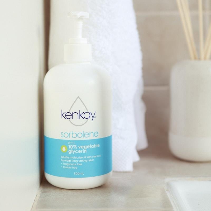 Buy Kenkay Sorbolene with 10 Vegetable Glycerin 500ml Online at