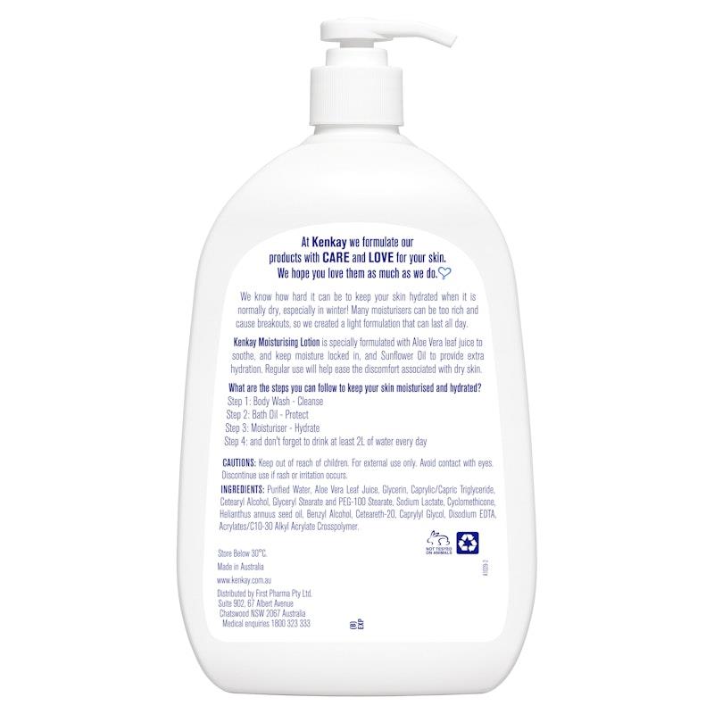 Buy Kenkay Dry Skin Moisturising Lotion 1 Litre Online at Chemist