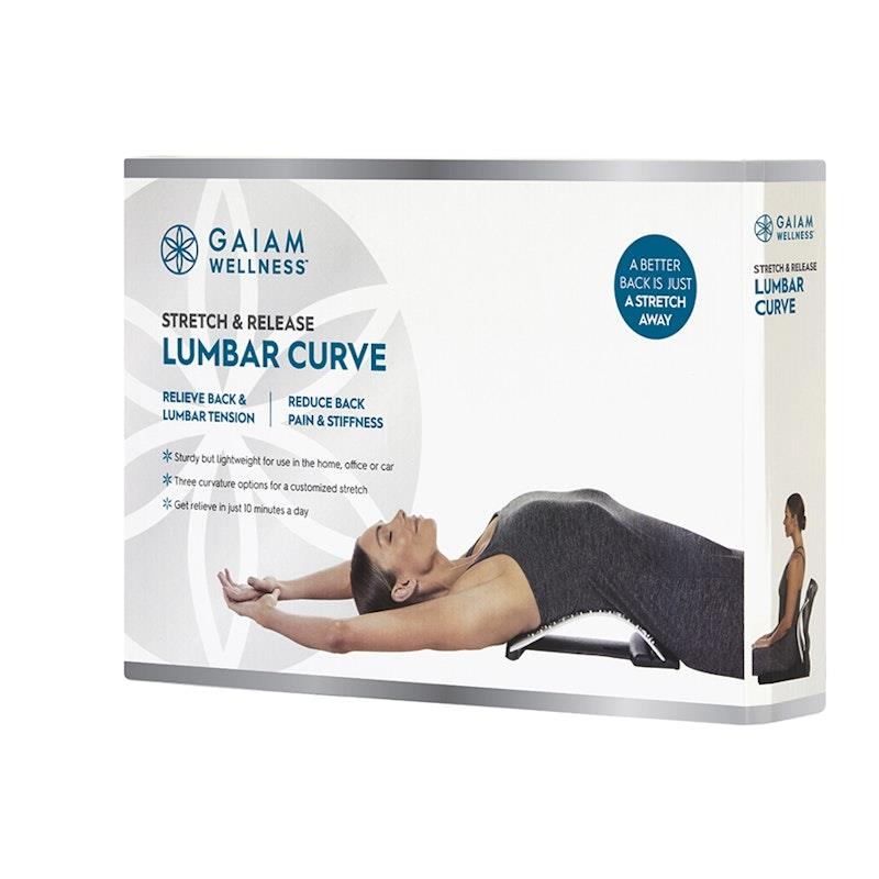 Buy Gaiam Wellness Stretch and Release Lumbar Curve 1pc Online at