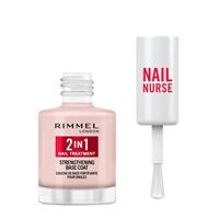 Rimmel London Nail Nurse 2 In 1 Base Coat & Strengthener