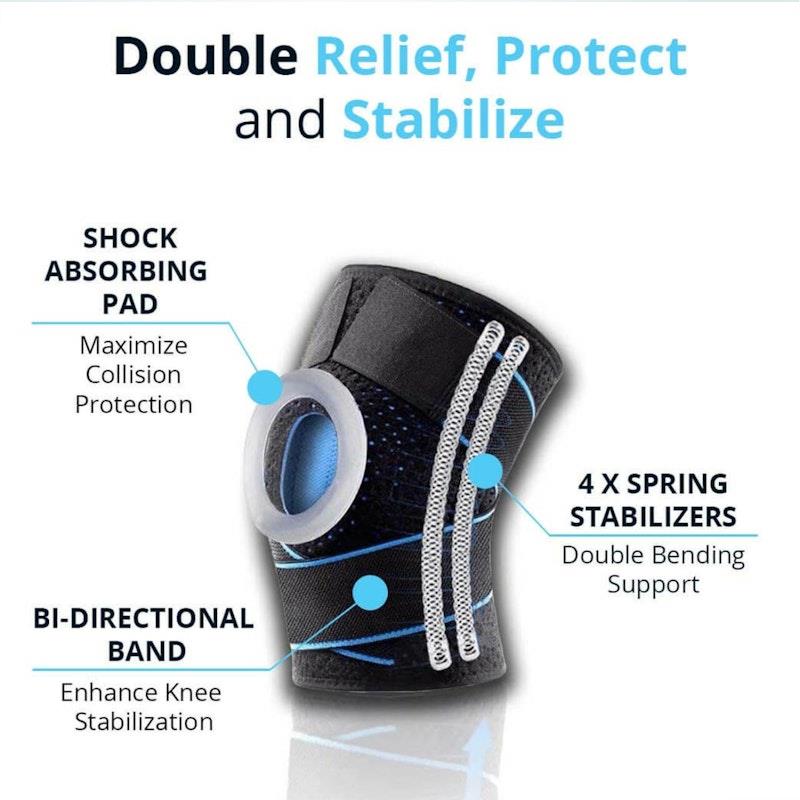 Buy BodyAssist Gel Knee Sports Support with Stability Strap One Size