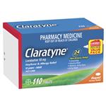 Claratyne Allergy & Hayfever Relief Antihistamine Tablets 110 Pack